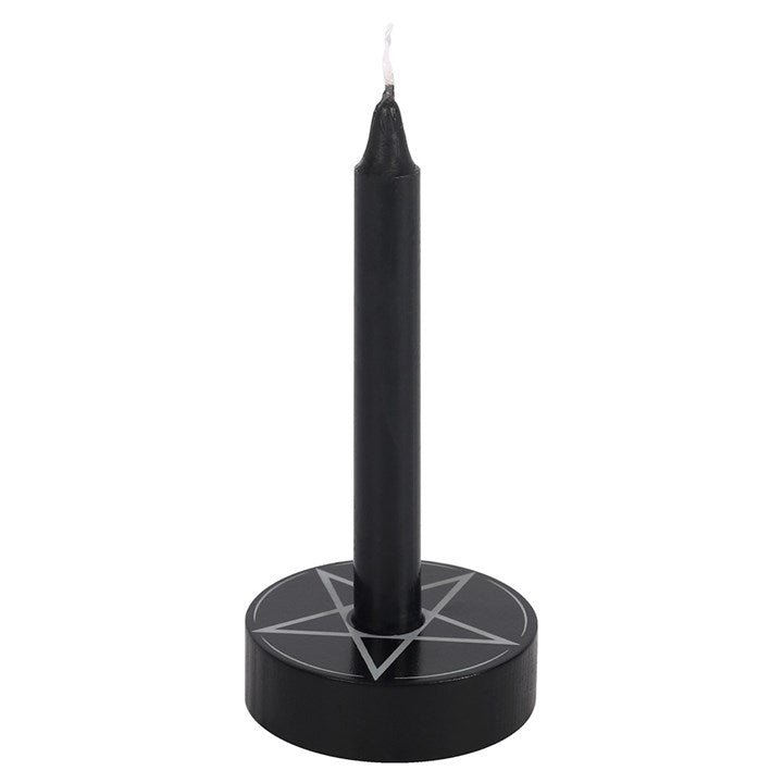 Pentagram Spell Candle Holder