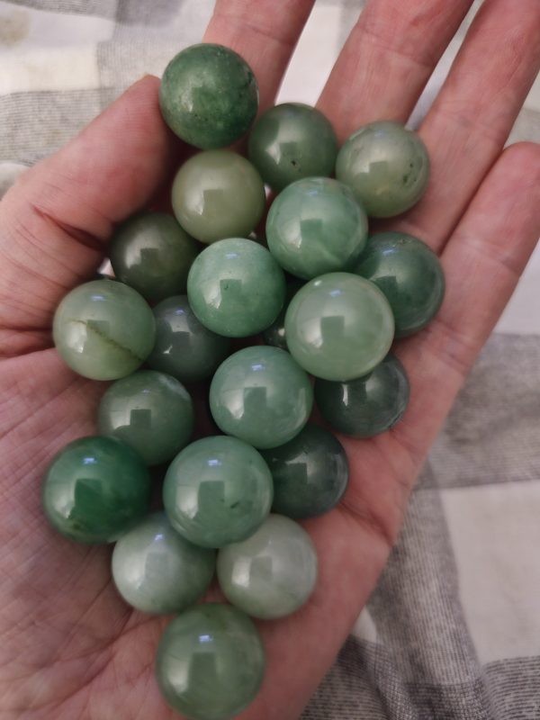 Green Aventurine Mini Spheres