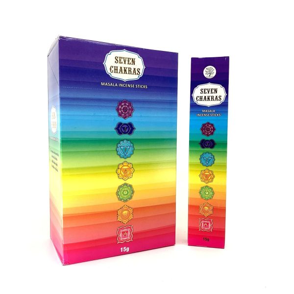 Sacred Tree Seven Chakras Incense Sticks