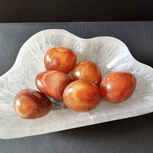 Carnelian Palm Stone