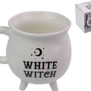White Witch Cauldron Mug