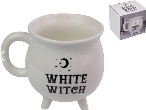 White Witch Cauldron Mug